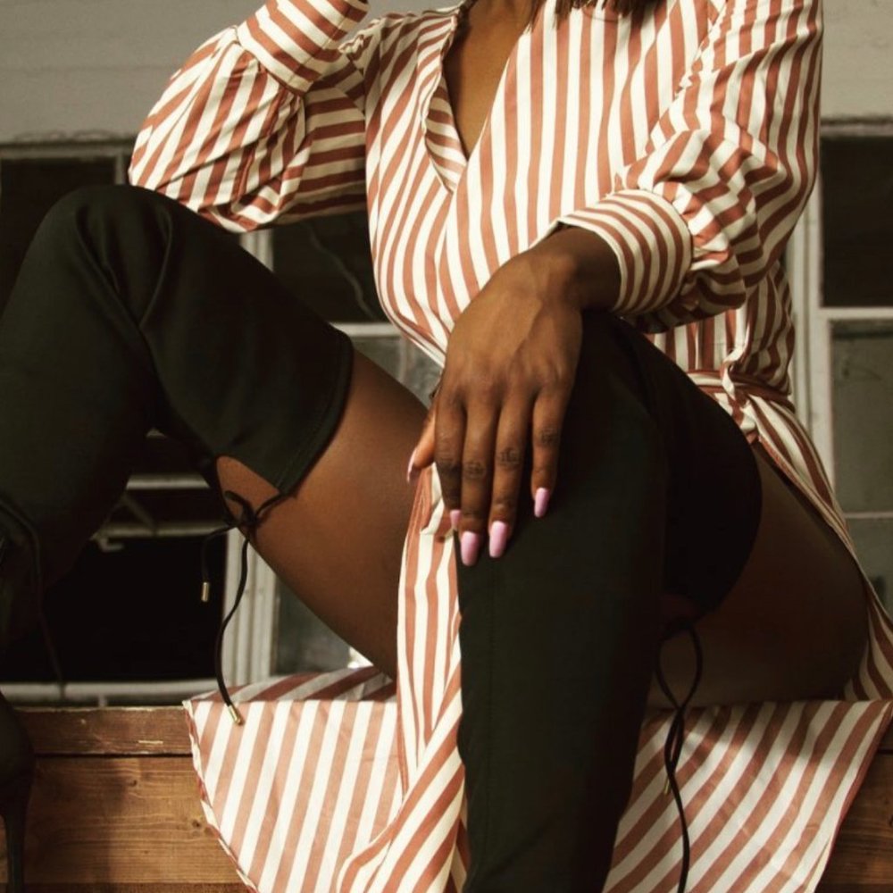 Pinstripe Duster